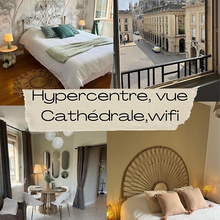 Royal Home, Hypercentre Reims Avec Vue Cathedrale 외부 사진